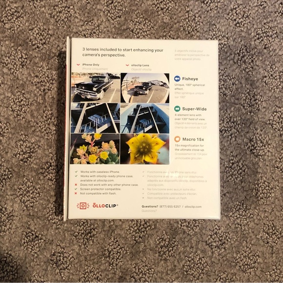 Olloclip Mobile Photography Box Set for iphoneX - Picture 3 of 4